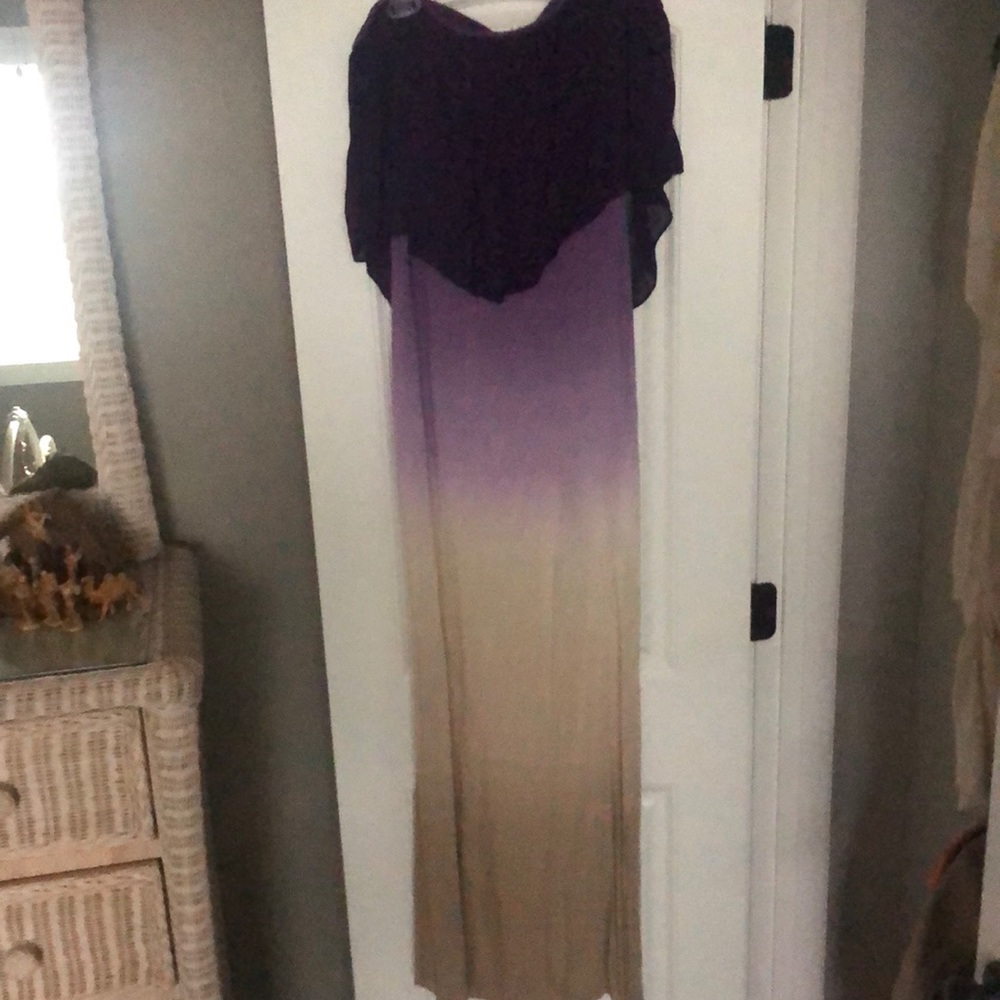 Halter top maxi dress